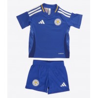 Leicester City Facundo Buonanotte #40 Replica Home Minikit 2024-25 Short Sleeve (+ pants)